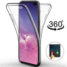 Capa 360 de proteção para celular, silicone tpu macio, luxuosa, para huawei y7 prime y6 pro y5 y9 p smart plus 2019 enjoy 9 plus mate 20 lite pro 2024 - compre barato