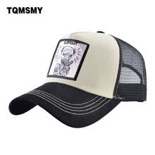 TQMSMY-gorras de béisbol con visera transpirable para hombre y mujer, gorras de béisbol con visera de malla transpirable, Snapback Hip Hop, TMDHDX1 2024 - compra barato