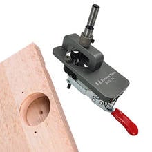 Woodworking Hinge Hole Drill Guide Locator Wood Drilling Dowel Jig Alloy Cup Style Hinge Jig 35mm Door Cabinet Hole Opener Tools 2024 - buy cheap