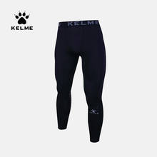 KELME-mallas deportivas para hombre, leggins de deporte para gimnasio, entrenamiento, trotar, pantalones largos de compresión, transpirables, 3881111 2024 - compra barato