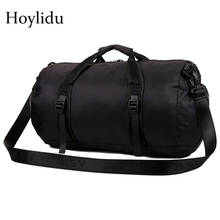 Foldable Waterproof Travel Bag Men's Large Capacity Luggage Bag Folding Travel Tote Male Business Trip Shoulder Bags Nylon Black 2024 - buy cheap