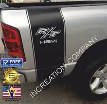 For 2 Truck vinyl decals stripes  Dodge Ram bed logo mopar daytona Rt Graphics 2024 - buy cheap