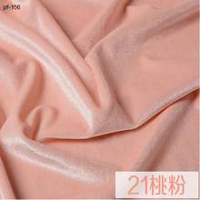 Velvet Dress Fabric Qualified Glossy Smoothy Material Patchwork for Apparel Sewing Fabric Textile Tissue Dolls 2024 - buy cheap