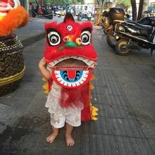 Kids Size Lion Dance Mascot Costume Children Lion Chinese Style Cosplay Props Mascot Costume Outfit Carnival Halloween Xmas East 2024 - buy cheap