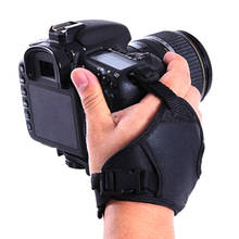¡Oferta! Correa de mano de cuero PU para cámara, accesorios de fotografía para DSLR, 1 ud. 2024 - compra barato