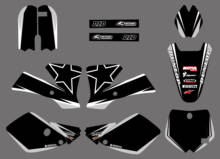 Командная графика фоны наклейки Стикеры s для KTM SX65 SX 65 2002 2003 2004 2005 2006 2007 2008 мотоцикл графические Наклейки 2024 - купить недорого