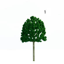 1000pcs/lot 2cm Hotsale 2018 New Miniature Architectural Model Green Tree For Ho Train Layout Model Scene 2024 - buy cheap