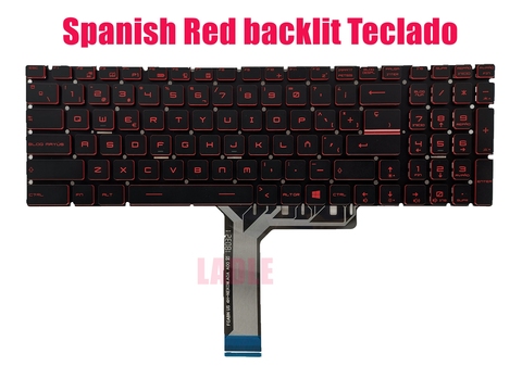 Spanish Red Keyboard For Msi Gl63 8rc Gl63 8rd Ms 16p6 Gl63 8sd 8se Ms 16p7 Buy Cheap In An Online Store With Delivery Price Comparison Specifications Photos And Customer Reviews