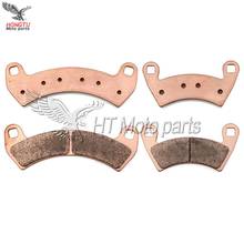 Motorcycle Front / Rear metal sintering brake pads For POLARIS RZR XP Turbo EPS 2016-2019 XP 4 Turbo LE EPS Fox Edition S 2024 - buy cheap