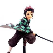 Figura DE ACCIÓN DE Kimetsu no Yaiba, Kamado Tanjirou de PVC, estatua de Demon Slayer, modelo coleccionable para adultos, muñeco de regalo 2024 - compra barato