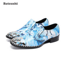 Batzuzhi New Design Leather Dress Shoes Men Top Fashion Men's Shoes Oxfords Formal Business Shoes Zapatos Hombre, Big Size 6-12 2024 - buy cheap