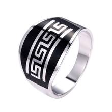 BOCAI New Real solid s925 silver jewelry fashionable domineering Man ring high-quality crystal glue romantic personality ring 2024 - buy cheap