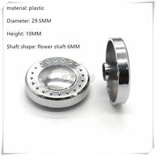 2 Piece 29.5*10MM silver plating plastic knob potentiometer rotary encoder volume switch knob suitable for flower shaft 6MM 2024 - buy cheap