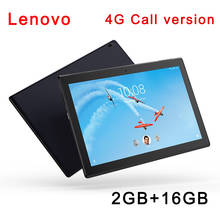 Lenovo-tablet tab4 4-g, tablet com tela de 10.1 polegadas, 2gb, 16gb, android 7.1, qualcomm, snapdragon 425, quad core, gps, 4g, lte 2024 - compre barato