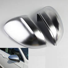 Car Mirror Cover For VW Passat B8 CC Arteon R line Matte Chrome Silver Rearview Mirror Cover Protection Cap Car Styling 2024 - buy cheap