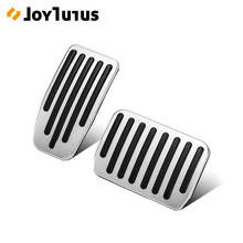 2pcs Aluminum alloy Foot Pedal For Tesla Model 3 Accelerator Gas Fuel Brake Pedal Pads Mats Cover Accessories Car Styling 2024 - buy cheap