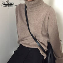 Elegant Plus Size Pull Femme sweater Women Autumn Winter Turtleneck Sweater Jumper Knitted Pullover Tops 6339 95 2024 - buy cheap