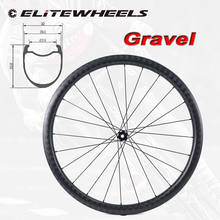 Колеса для велосипеда ELITEWHEELS 700C, карбоновый тормоз, 35*32 мм 2024 - купить недорого