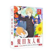 Tarjetas de Anime de Natsume Yuujinchou Lomo, Mini postales de felicitación, tarjeta de mensaje, regalos de Navidad, 30 hojas/juego 2024 - compra barato
