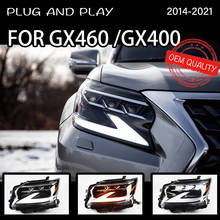 Faro delantero LED para coche LEXUS GX400 GX460 2014-2021, DRL Hella 5, lente de Xenón Hid H7 GX400 GX460, accesorios para coche 2024 - compra barato