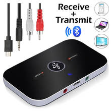 Bluetooth B6 Transmitter Receiver 3.5mm AUX RCA PC Computer Laptop Wireless Audio Music Dongle Adapter For Headphone Speakers TV 2024 - buy cheap