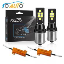 Canbus 1156 BA15S P21W BAU15S PY21W 1157 BAY15D P21/5W LED Lamp Car Turn Signal Lights Reverse Brake Error Free Auto Bulbs 12V 2024 - buy cheap