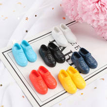 1 Pair Fashion Miniature Shoes 1:6 Scale Fit 2cm Feet Doll Sneakers Mini Lovely Toy Sport Shoes Dolls Accessories 2024 - buy cheap