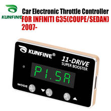 KUNFINE Car Electronic Throttle Controller Racing Accelerator Potent Booster For INFINITI G35(COUPE/SEDAN) 07-After Tuning Parts 2024 - buy cheap