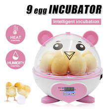 Free Shipping 9 egg Incubator Farm Incubation Temperature And Humidity Automatic Control Brooding PoultryQuail Chicken Duck Bird 2024 - buy cheap