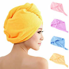 Women Rapid Drying Hair Towel Plus Thick Absorbent Shower Cap Fast Soft Spa Bath Hat 2024 - buy cheap