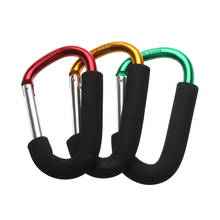 1PC Stroller Clips Accessories Pushchair Holder Shopping Bag Hooks For Buggy Pram Pushchair Stroller Clip Large Hand Carry Hooks 2024 - buy cheap