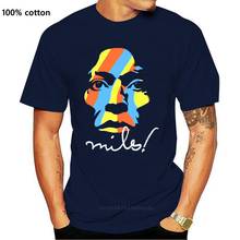 Men T shirt Miles Davis s High Quality Round Neck Balck s funny t-shirt novelty tshirt women 2024 - buy cheap