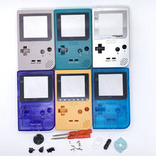 2020 Full Case Cover Housing Shell Replacement for Gameboy Pocket Game Console for GBP grey Shell Case with Buttons Kit 2024 - buy cheap