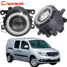 Cawanerl For Mercedes-Ben Citan 415 2012-2018 Car LED Fog Light Angel Eye DRL Daytime Running Lamp 30W 3000LM 12V 2 Pieces 2024 - buy cheap