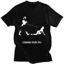 Camiseta Johnnie Walker para hombre, divertida camiseta Unisex de alta calidad, regalo de Humor 2024 - compra barato