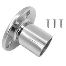 316 Stainless Steel Boat Hand Rail Fitting 25mm/ 1inch 90 Degree Round Stanchion Base 2024 - buy cheap