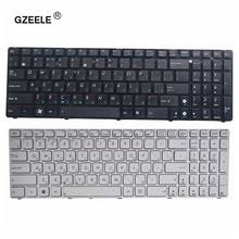 Клавиатура GZEELE RU для ноутбука ASUS N71 N71Jq N71Jv N71VG K52J N53SN N53SM X55 X55V N73S N73J P53S X75V B53J с русской раскладкой 2024 - купить недорого