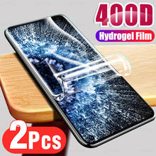 Película de hidrogel para xiaomi, 2 peças, proteção de tela, filme sem vidro, para redmi note 9t, 9s, 9, 8, 7 pro, max, 8t 2024 - compre barato