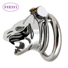 304 Stainless Steel Stealth Lock Male Chastity Device Cock Cage Fetish Penis Ring Chastity Belt Sex Toys Adult For Men 2024 - buy cheap