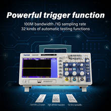 New Hantek DSO5102P Digital Oscilloscope 100MHz 2Channels 1GSa/s Real Time sample rate USB host and device connectivity 7 Inch 2024 - купить недорого