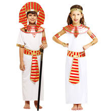 Ancient Egyptian pharaoh cleopath prince princess costume for children halloween boy suit children cosplay clothes 2024 - buy cheap