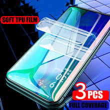 3Pcs 3D Silicone Hydrogel Sticker Film Front Full Screen Protector For Motorola Moto G8 G7 G6 G9 Plus One Vision G5 G5s Z3 Play 2024 - buy cheap