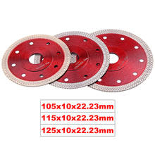 105mm 115mm 125mm Turbo Diamond Saw Blade Disc Porcelain Tile Ceramic Granite Marble Cutting Blade for Angle Grinder 2024 - buy cheap
