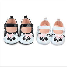 Zapatos de dibujos animados para bebés, calzado de PU para primeros pasos, suela blanda, princesa para recién nacidos 2024 - compra barato