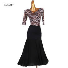 CACARE Ballroom Dance Competition Dresses Waltz Dress Standard Dance Dresses Top Bodysuit Skirt Set D0656 2024 - buy cheap