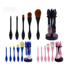 New 5pcs Goblet Small Waist Makeup Powder brush set Multicolor Soft Wool fiber Professional Cosmetics Foundation Artist Tool 2024 - buy cheap