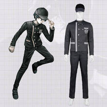 Disfraz de Anime de Danganronpa para hombre, uniforme escolar, Saihara, shuachi, para Halloween, CS228 2024 - compra barato