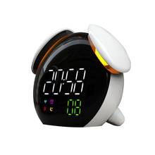 Weather Forecast Light Lamp Small Alarm Clock Intelligent Induction Colorful Mushroom Lamp Fun Alarm Clock Led Digital Clock 2024 - buy cheap