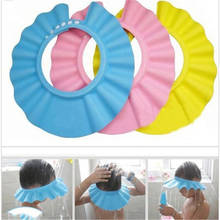Adjustable Baby Shower Cap Protect Eyes Hair Wash Shield for Children Waterproof Cap Baby Safe Baby Shower Cap Kids Bath Hat 2024 - buy cheap