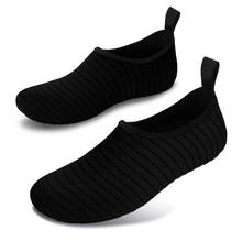 Pure Color Stripe Sock Exercise Swim No Slip Surf Outdoor Beach Water Shoes 2024 - buy cheap